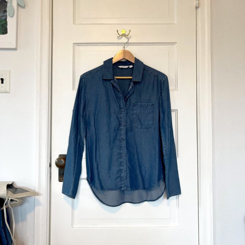 & Other Stories Blue Button Down Shirt